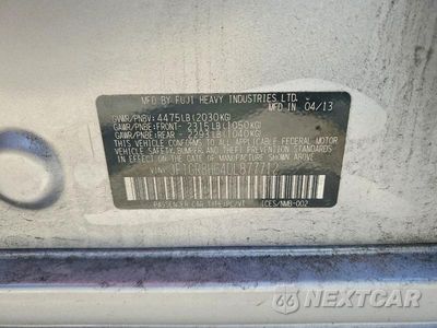 Zdjęcie 13 z 13 samochodu: 2013 SUBARU IMPREZA WRX STI VIN:JF1GR8H64DL877712 - miniatura