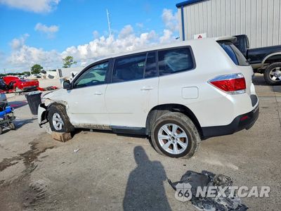 Drugie zdjęcie samochodu z przodu: 2012 TOYOTA HIGHLANDER BASE VIN:5TDZA3EH1CS024507 - miniatura