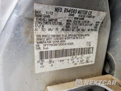 Zdjęcie 12 z 12 samochodu: 2013 FORD F-250 VIN:1FT7W2BT2DEA13325 - miniatura