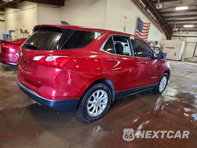 Trzecie zdjęcie samochodu z tyłu: 2018 CHEVROLET EQUINOX LT VIN:3GNAXJEV9JS554214 - miniatura