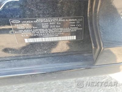 Zdjęcie 12 z 12 samochodu: 2017 HYUNDAI SONATA SE VIN:5NPE24AF8HH526496 - miniatura