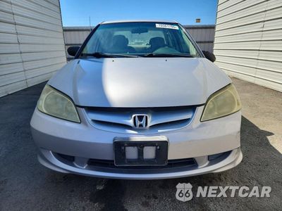 Piąte zdjęcie samochodu w środku: 2004 HONDA CIVIC DX VP VIN:1HGES16394L004576 - miniatura
