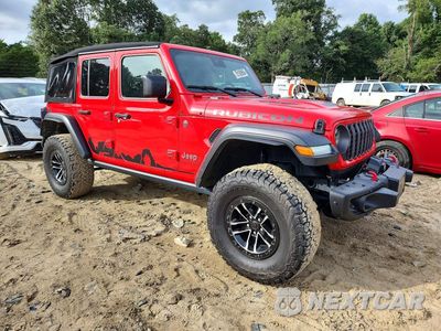 Czwarte zdjęcie samochodu z boku: 2024 JEEP WRANGLER RUBICON VIN:1C4RJXFG9RW278195 - miniatura