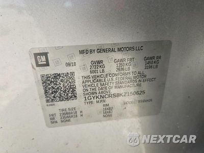 Zdjęcie 13 z 13 samochodu: 2019 CADILLAC XT5 LUXURY VIN:1GYKNCRS8KZ150625 - miniatura