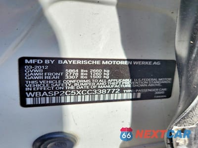 Zdjęcie 12 z 12 samochodu: 2012 BMW 535 XIGT VIN:WBASP2C5XCC338772 - miniatura