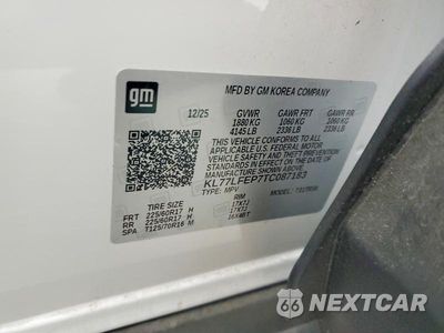 Zdjęcie 13 z 13 samochodu: 2026 CHEVROLET TRAX LS VIN:KL77LFEP7TC087183 - miniatura