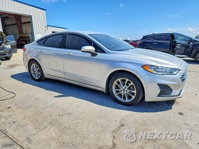 Czwarte zdjęcie samochodu z boku: 2019 FORD FUSION SE VIN:3FA6P0HD6KR203609 - miniatura