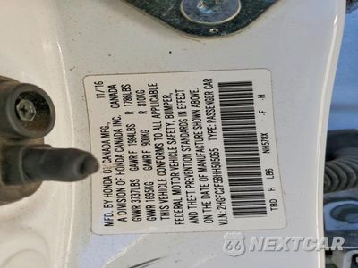 Zdjęcie 12 z 12 samochodu: 2017 HONDA CIVIC LX VIN:2HGFC2F58HH505065 - miniatura