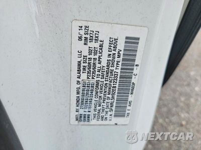Zdjęcie 14 z 14 samochodu: 2014 HONDA ODYSSEY TOURING VIN:5FNRL5H92EB123337 - miniatura