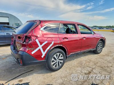 Trzecie zdjęcie samochodu z tyłu: 2020 SUBARU OUTBACK PREMIUM VIN:4S4BTACC2L3198896 - miniatura