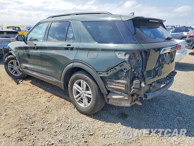 Drugie zdjęcie samochodu z przodu: 2022 FORD EXPLORER XLT VIN:1FMSK7DH1NGA76381 - miniatura