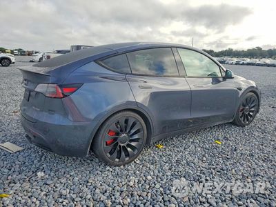 Trzecie zdjęcie samochodu z tyłu: 2023 TESLA MODEL Y VIN:7SAYGDEF6PF582459 - miniatura