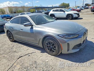 Czwarte zdjęcie samochodu z boku: 2024 BMW I4 EDRIVE 40 VIN:WBY73AW02RFT13398 - miniatura