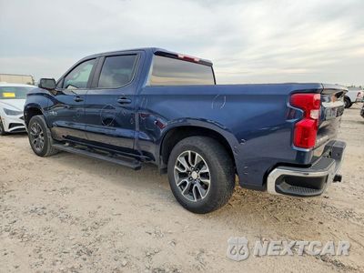 Drugie zdjęcie samochodu z przodu: 2022 CHEVROLET SILVERADO K1500 LT VIN:1GCUDDED7NZ599765 - miniatura