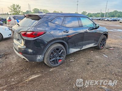 Trzecie zdjęcie samochodu z tyłu: 2021 CHEVROLET BLAZER 2LT VIN:3GNKBHRS6MS551805 - miniatura