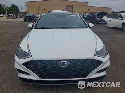 Piąte zdjęcie samochodu w środku: 2021 HYUNDAI SONATA LIMITED VIN:5NPEH4J22MH093232 - miniatura