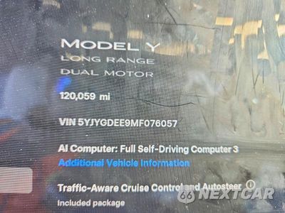 Zdjęcie 9 z 12 samochodu: 2021 TESLA MODEL Y VIN:5YJYGDEE9MF076057 - miniatura