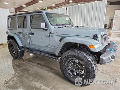 Czwarte zdjęcie samochodu z boku: 2024 JEEP WRANGLER VIN:1C4RJXN69RW177070 - miniatura