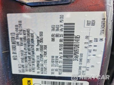 Zdjęcie 12 z 12 samochodu: 2013 FORD FUSION TITANIUM VIN:3FA6P0K97DR114185 - miniatura