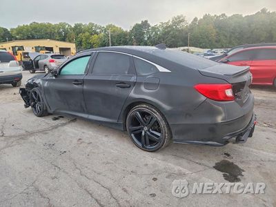 Drugie zdjęcie samochodu z przodu: 2022 HONDA ACCORD SPORT VIN:1HGCV1F36NA111354 - miniatura
