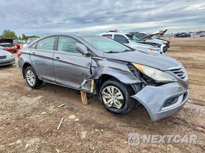 Czwarte zdjęcie samochodu z boku: 2012 HYUNDAI SONATA GLS VIN:5NPEB4AC0CH492181 - miniatura