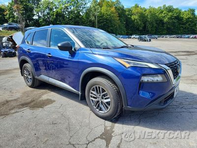 Czwarte zdjęcie samochodu z boku: 2021 NISSAN ROGUE S VIN:5N1AT3AB9MC709488 - miniatura