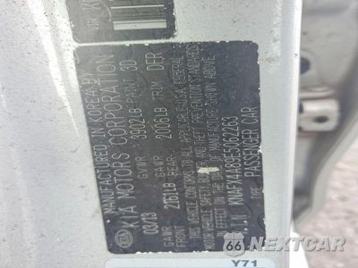 Zdjęcie 12 z 12 samochodu: 2014 KIA FORTE EX VIN:KNAFX4A89E5062263 - miniatura