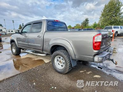 Drugie zdjęcie samochodu z przodu: 2006 TOYOTA TUNDRA DOUBLE CAB SR5 VIN:5TBDT44176S542889 - miniatura