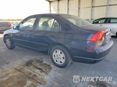 Drugie zdjęcie samochodu z przodu: 2003 HONDA CIVIC LX VIN:2HGES16593H623952 - miniatura