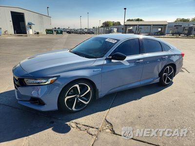 2022 HONDA ACCORD HYBRID SPORT 1HGCV3F27NA014893 - główne zdjęcie licytacji z USA - miniatura