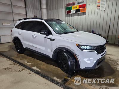 Czwarte zdjęcie samochodu z boku: 2022 KIA SORENTO S VIN:5XYRLDLC6NG078344 - miniatura