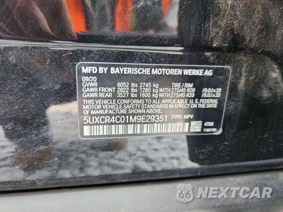 Zdjęcie 12 z 12 samochodu: 2021 BMW X5 SDRIVE 40I VIN:5UXCR4C01M9E29351 - miniatura