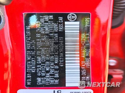 Zdjęcie 12 z 12 samochodu: 2024 TOYOTA CAMRY LE VIN:4T1C11AK1RU264619 - miniatura