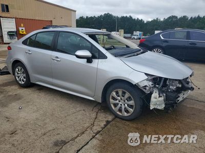 Czwarte zdjęcie samochodu z boku: 2021 TOYOTA COROLLA LE VIN:JTDEPMAE2MJ165843 - miniatura