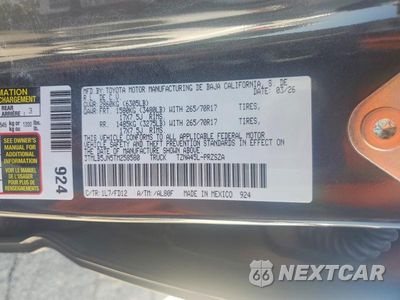 Zdjęcie 12 z 12 samochodu: 2026 TOYOTA TACOMA TRD OFF-ROAD VIN:3TMLB5JN5TM258580 - miniatura