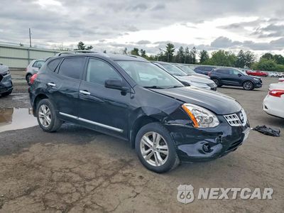 Czwarte zdjęcie samochodu z boku: 2013 NISSAN ROGUE S VIN:JN8AS5MV6DW115761 - miniatura