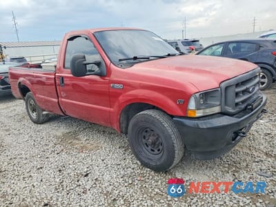 Czwarte zdjęcie samochodu z boku: 2002 FORD F250 SUPER DUTY VIN:1FTNF20L42ED64289 - miniatura