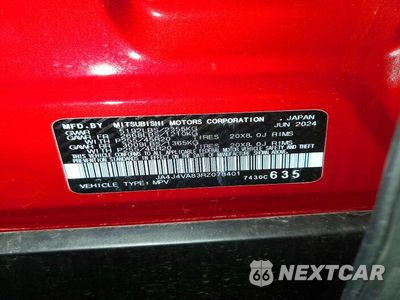 Zdjęcie 14 z 14 samochodu: 2024 MITSUBISHI OUTLANDER SE VIN:JA4J4VA83RZ078401 - miniatura