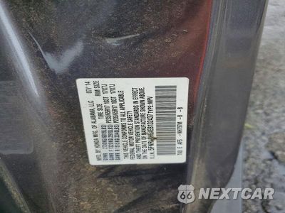 Zdjęcie 13 z 13 samochodu: 2014 HONDA ODYSSEY EXL VIN:5FNRL5H6XEB132437 - miniatura