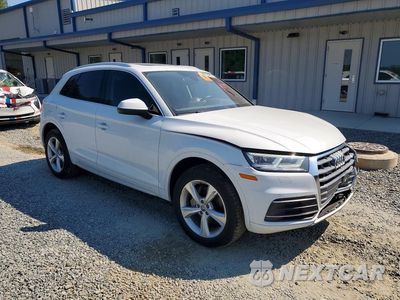 Czwarte zdjęcie samochodu z boku: 2020 AUDI Q5 PREMIUM PLUS VIN:WA1BNAFY1L2105436 - miniatura