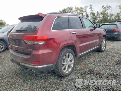 Trzecie zdjęcie samochodu z tyłu: 2021 JEEP GRAND CHEROKEE SUMMIT VIN:1C4RJFJT1MC717267 - miniatura