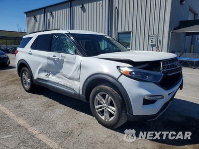 Czwarte zdjęcie samochodu z boku: 2023 FORD EXPLORER XLT VIN:1FMSK8DH8PGA69081 - miniatura