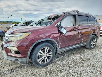 2016 HONDA PILOT EX 5FNYF5H4XGB019124 - główne zdjęcie licytacji z USA - miniatura