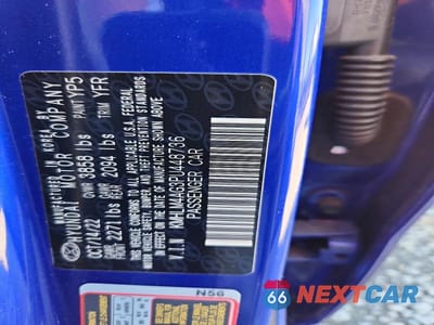 Zdjęcie 12 z 12 samochodu: 2023 HYUNDAI ELANTRA SEL VIN:KMHLM4AG3PU448736 - miniatura