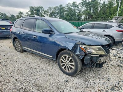 Czwarte zdjęcie samochodu z boku: 2015 NISSAN PATHFINDER SL VIN:5N1AR2MM3FC607502 - miniatura