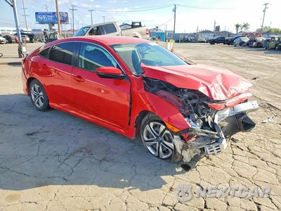 Czwarte zdjęcie samochodu z boku: 2018 HONDA CIVIC LX VIN:2HGFC2F58JH542218 - miniatura