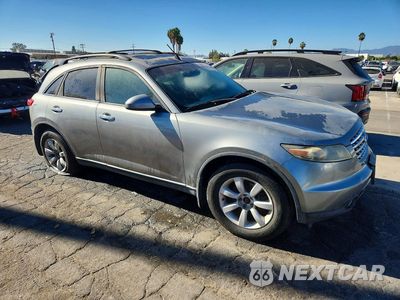 Czwarte zdjęcie samochodu z boku: 2004 INFINITI FX35 BASE VIN:JNRAS08W74X213287 - miniatura