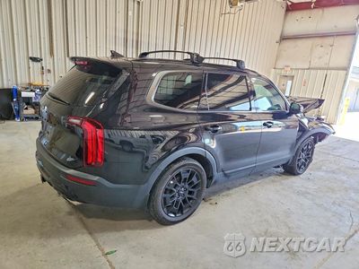 Trzecie zdjęcie samochodu z tyłu: 2022 KIA TELLURIDE SX VIN:5XYP5DHC6NG253847 - miniatura
