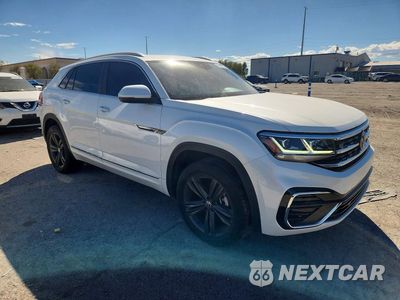 Czwarte zdjęcie samochodu z boku: 2022 VOLKSWAGEN ATLAS CROSS SPORT SEL R-LINE VIN:1V2SE2CA3NC214155 - miniatura