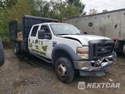 Czwarte zdjęcie samochodu z boku: 2009 FORD F450 SUPER DUTY DUMP TRUCK VIN:1FDAW46Y89EA57002 - miniatura